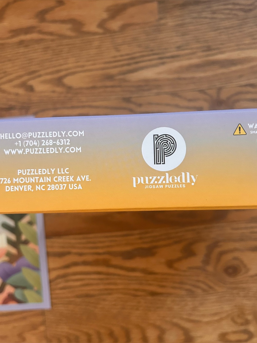 Colorful Bee & Floral Puzzle 1,000 piece - Picture 4 of 4
